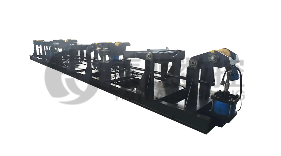 Lange, tunge materialløsninger Automatisk lasting og lossemekanisme for pipetråding 